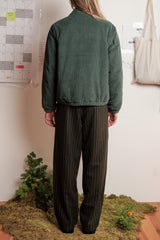 BOMBER JACKET CORDS DEEP GREEN