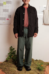 PADDED WINTER CANVAS BLACK