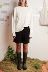 LONG SLEEVE ESSENTIAL OFF-WHITE