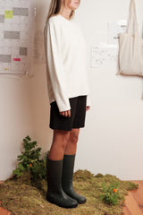 LONG SLEEVE ESSENTIAL OFF-WHITE
