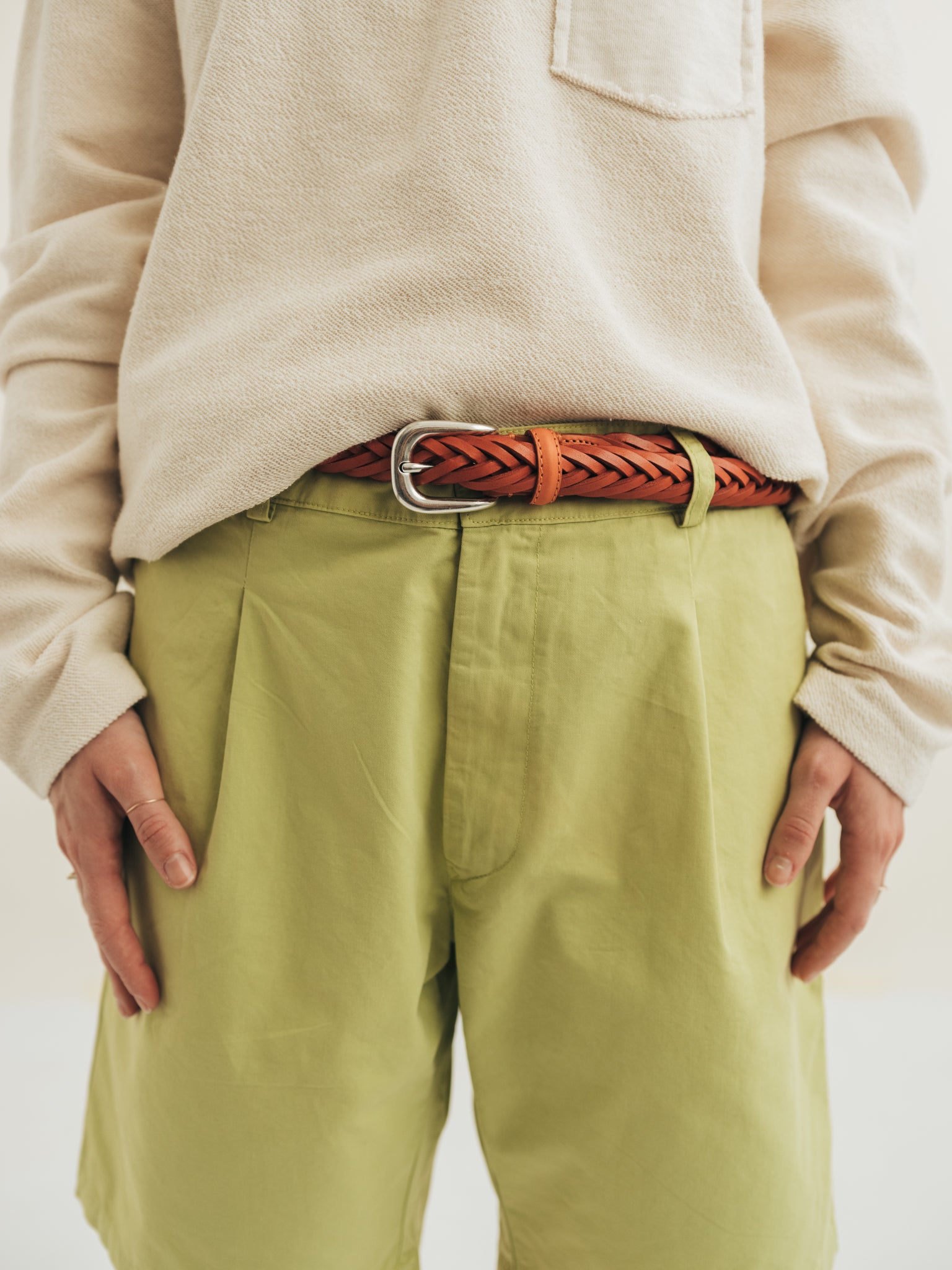 BELT ZIGZAG ORANGE