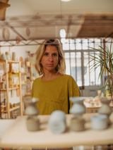 T-SHIRT RIB CECILE MESTELAN LIME