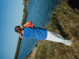 SLEEVELESS SWEATSHIRT AZURE FLAME