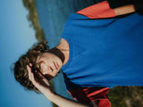 SLEEVELESS SWEATSHIRT AZURE FLAME