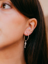 HOOPS SHARK MEDIUM SILVER