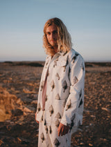 JACKET SPECIAL EDITION CANVAS OFF-WHITE/PRINT SEASHELL