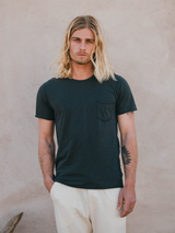 T-SHIRT ESSENTIAL LOGO FREE CHARCOAL