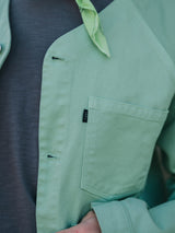 BASEBALL JACKET WATER GREEN