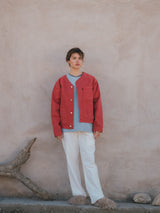 BASEBALL JACKET FRAMBOISE