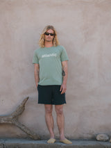 T-SHIRT ATLANTIC WATER GREEN/CRU