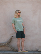 T-SHIRT ATLANTIC WATER GREEN/CRU