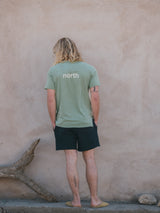 T-SHIRT ATLANTIC WATER GREEN/CRU