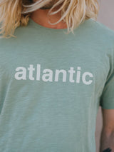 T-SHIRT ATLANTIC WATER GREEN/CRU