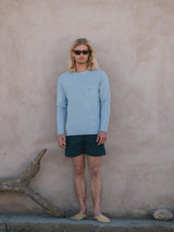 LONG SLEEVE TERRY JASMIN BLUE