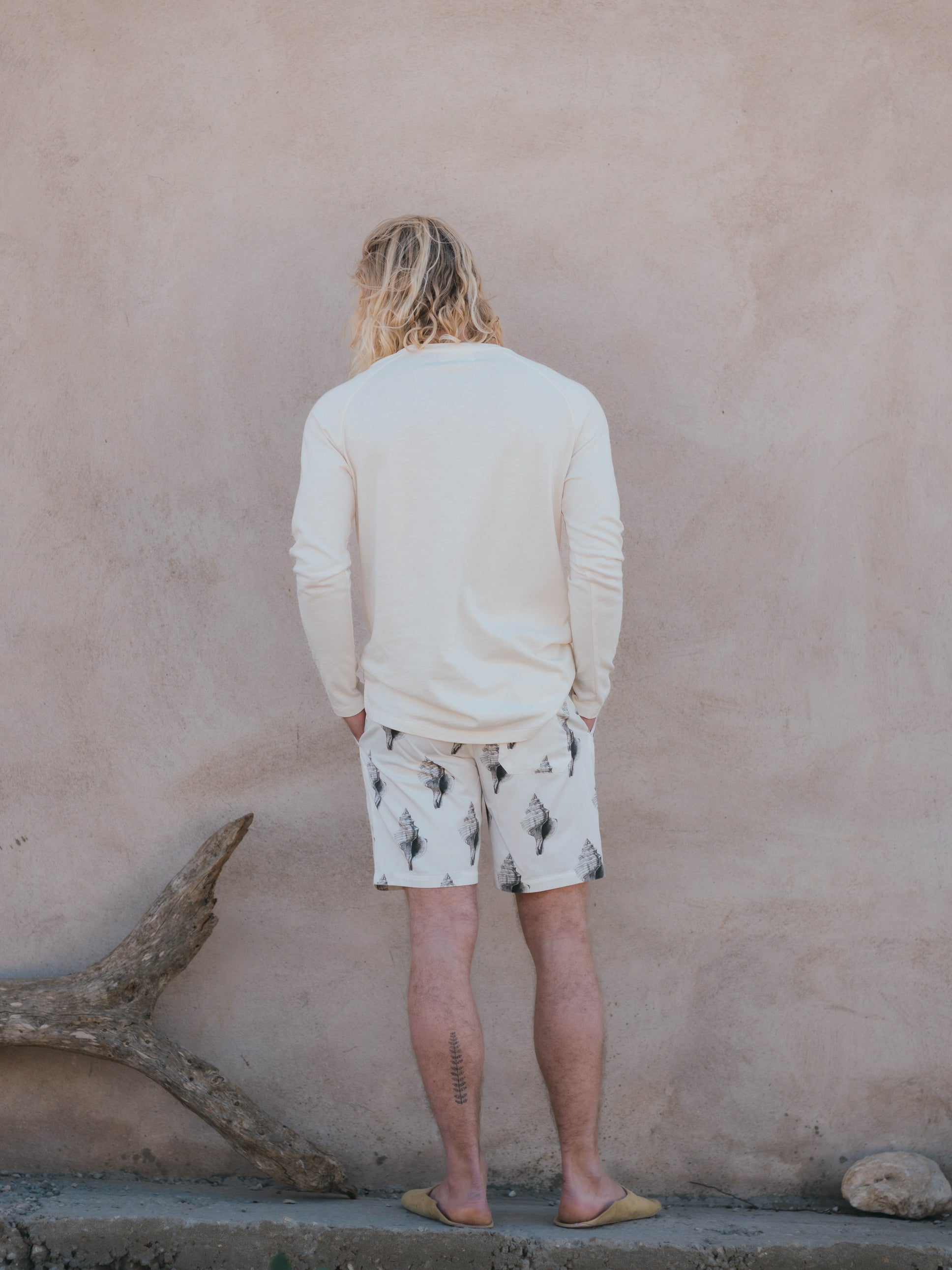 LONG SLEEVE ESSENTIAL OFF-WHITE