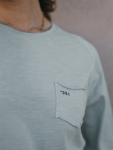 LONG SLEEVE ESSENTIAL ICE BLUE