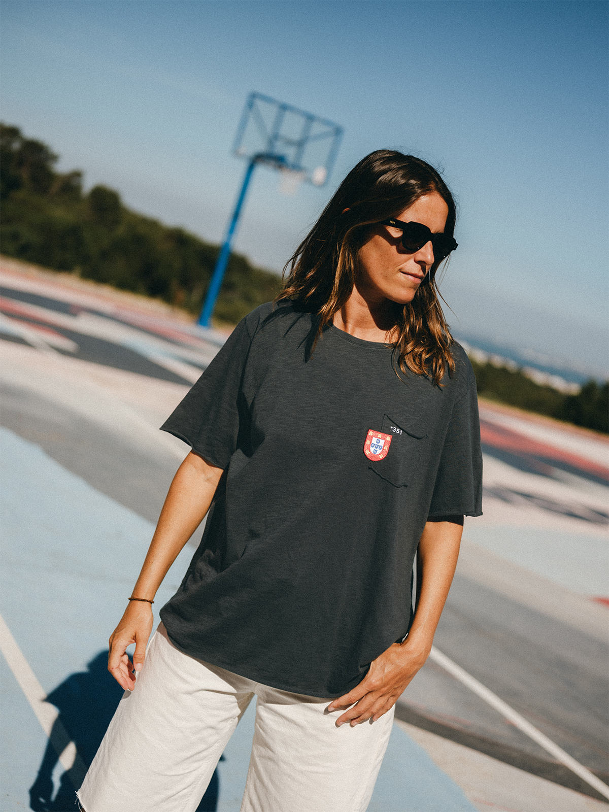 T-SHIRT ESSENTIAL CHARCOAL WORLD CUP
