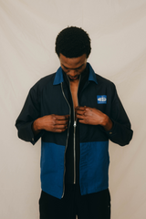 JACKET WAFFLE BLUE/NAVY