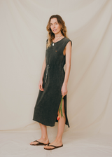 LONG DRESS BLACK EXTRA FADE-OUT