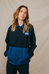 JACKET WAFFLE BLUE/NAVY