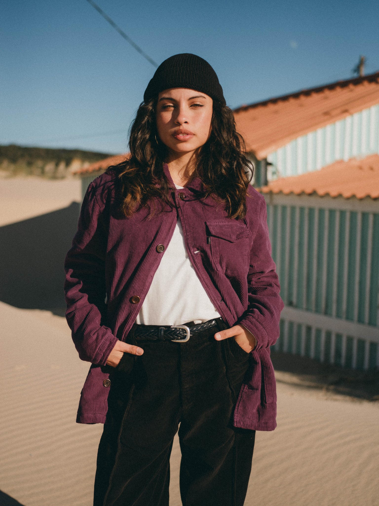 JACKE CORD LAVANDER