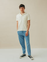 POLO TERRY OFF-WHITE