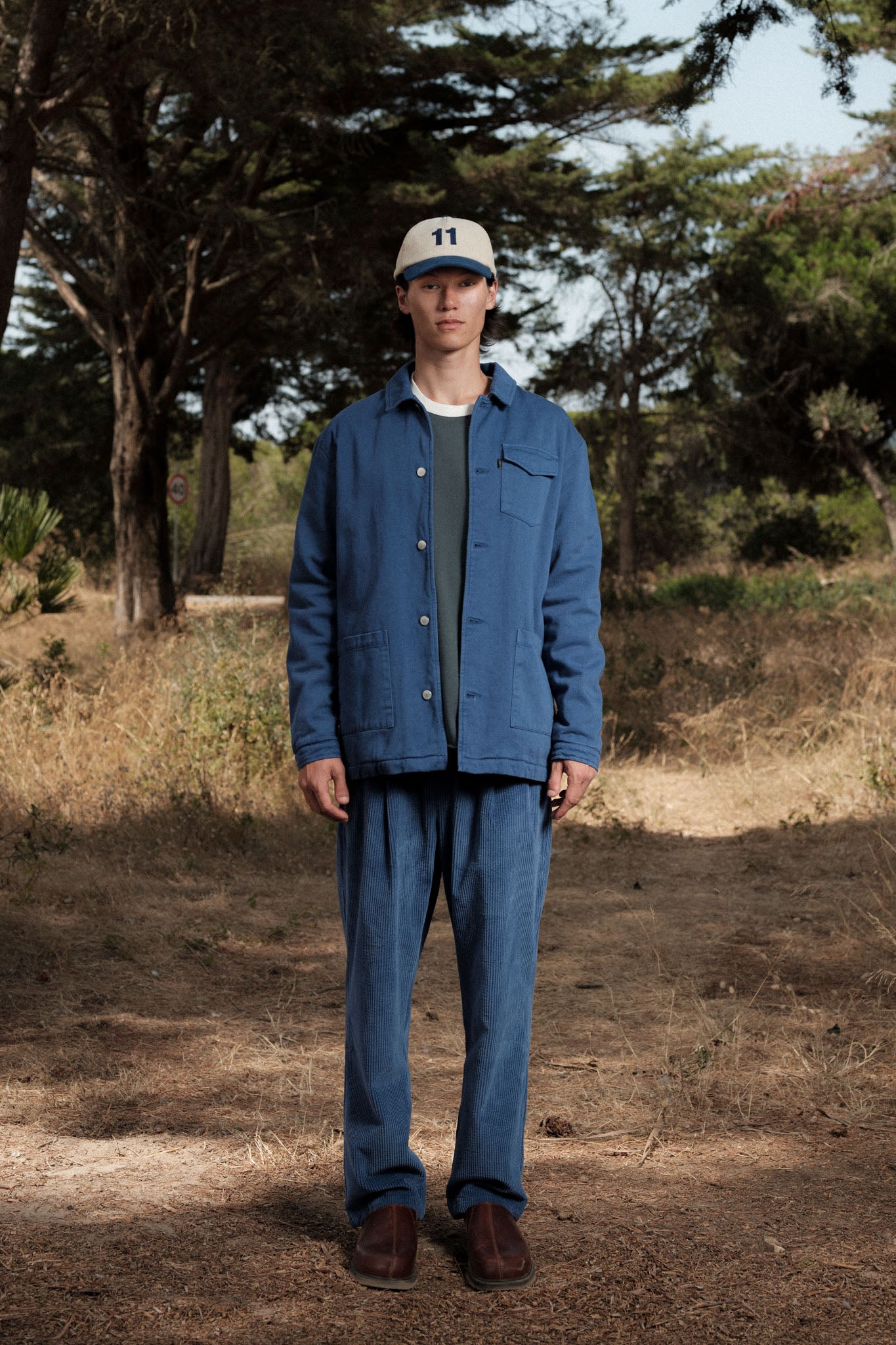 PADDED WINTER CANVAS PETROL