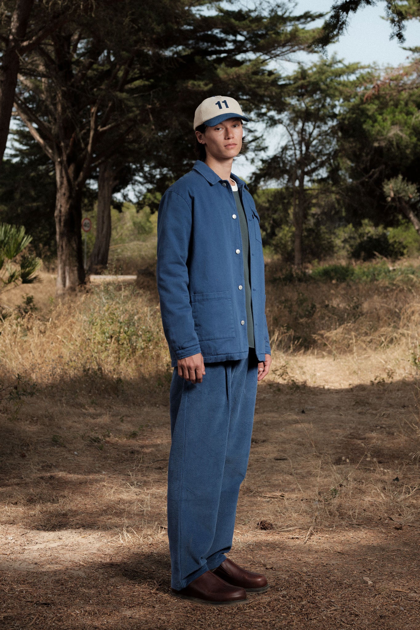 PADDED WINTER CANVAS PETROL