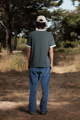 T-SHIRT RINGER CHARCOAL