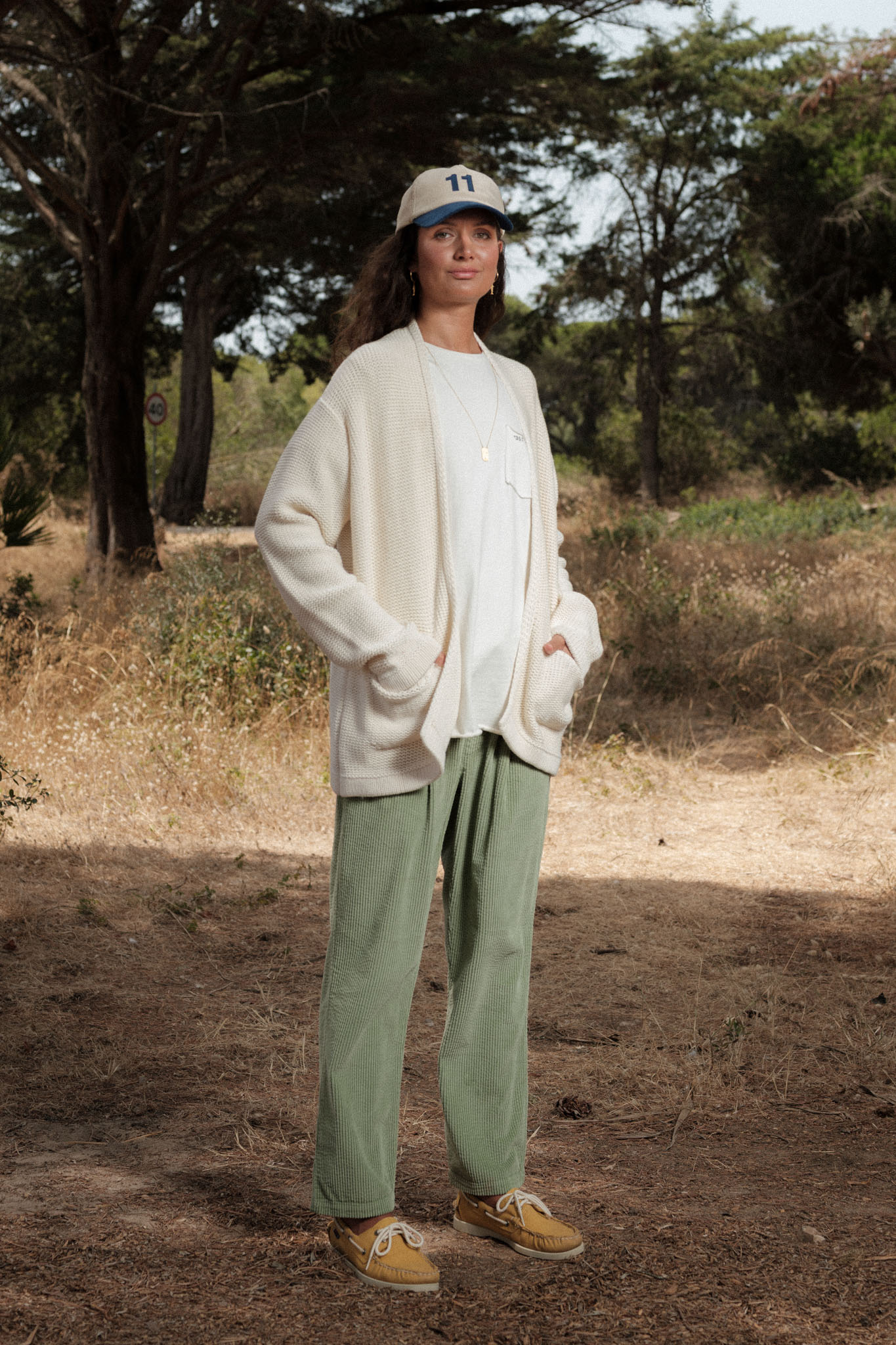 KNIT KIMONO CRU