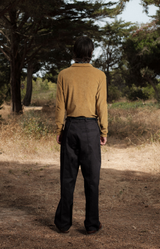 POLO LONG SLEEVE TERRY CAMEL