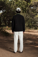 KNIT KIMONO CHARCOAL