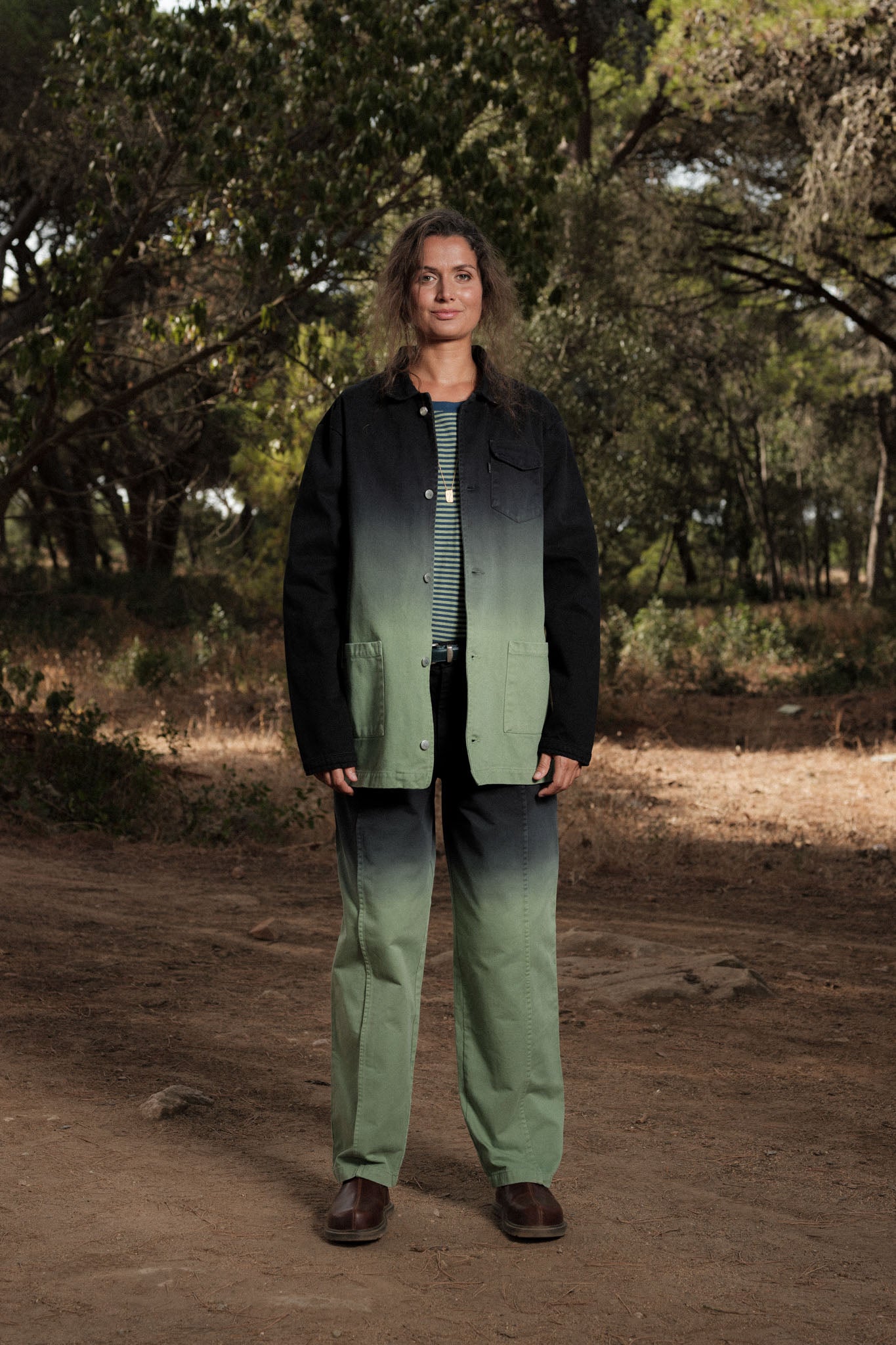 JACKET CANVAS GRADIENT