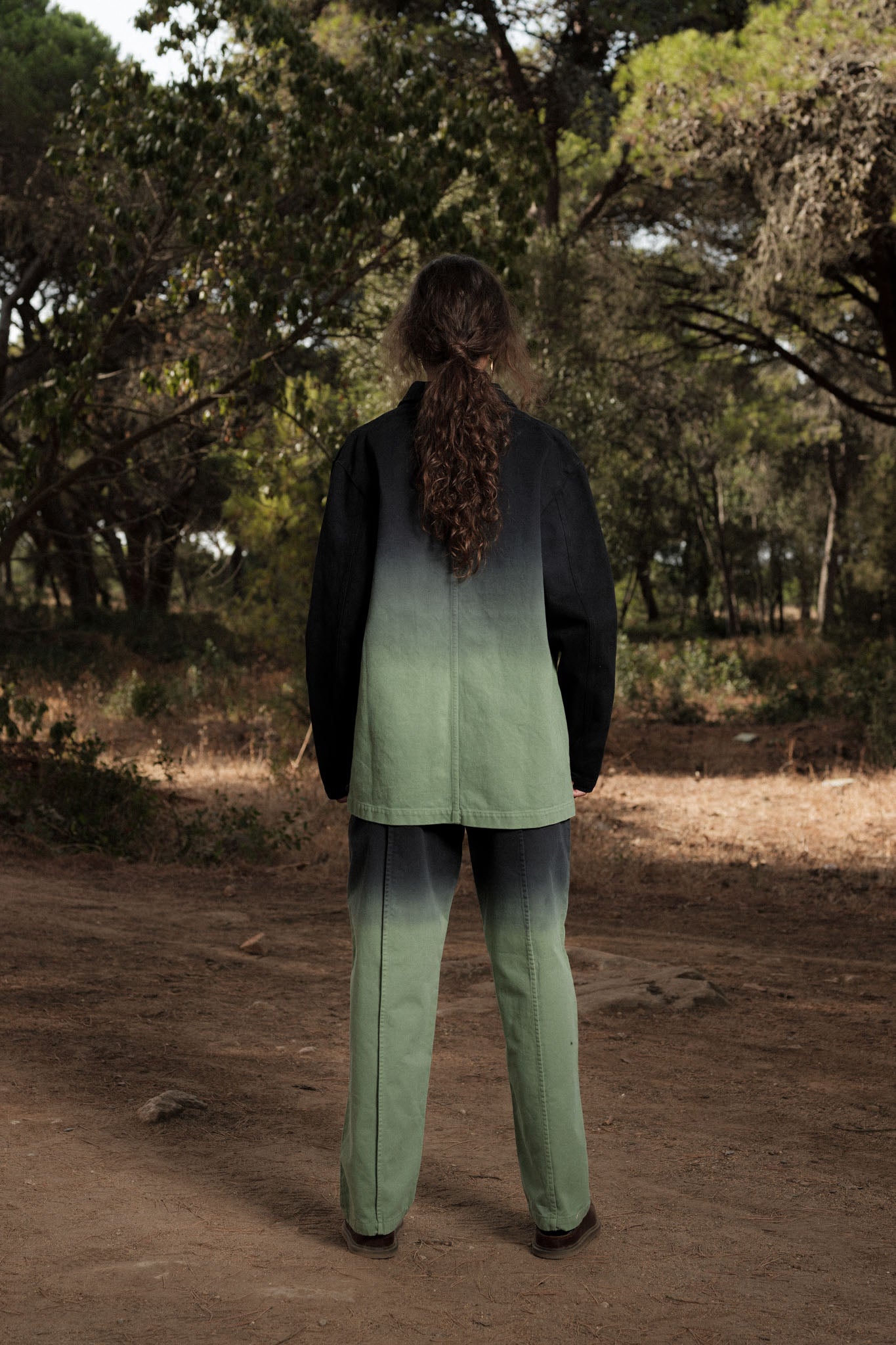 JACKET CANVAS GRADIENT