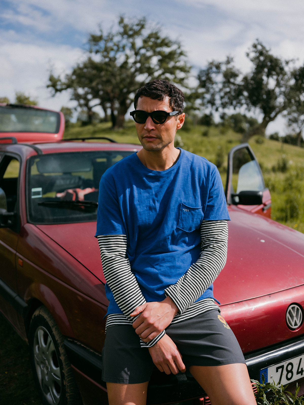 T-SHIRT ESSENTIAL STEEL BLUE