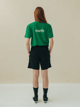 TSHIRT ATLANTIC TURTLE GREEN / OFF-WHITE