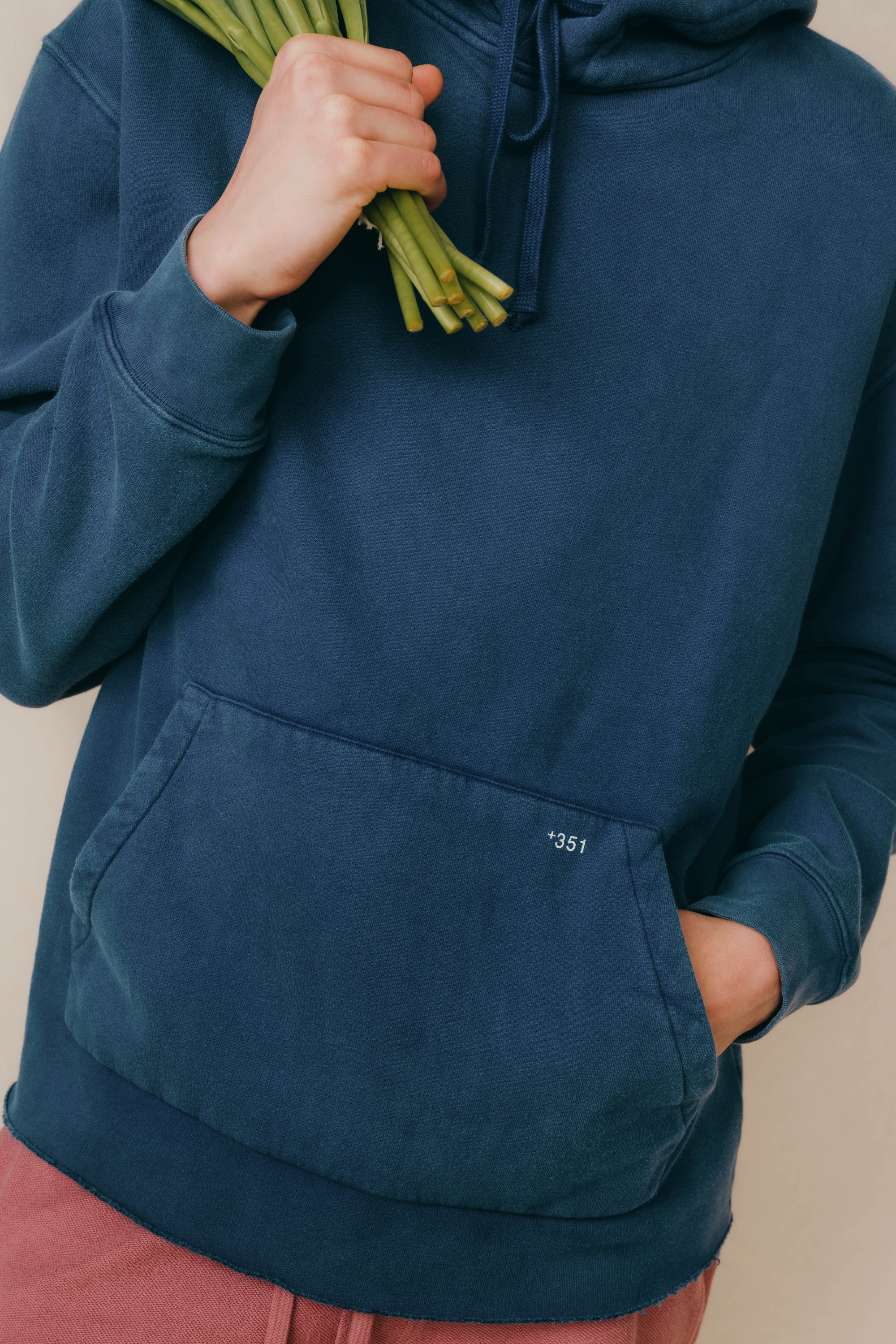 HOODIE PETROL