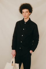 JACKET LIGHT CANVAS BLACK