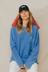 SWEATSHIRT RUSTIC PALACE BLUE