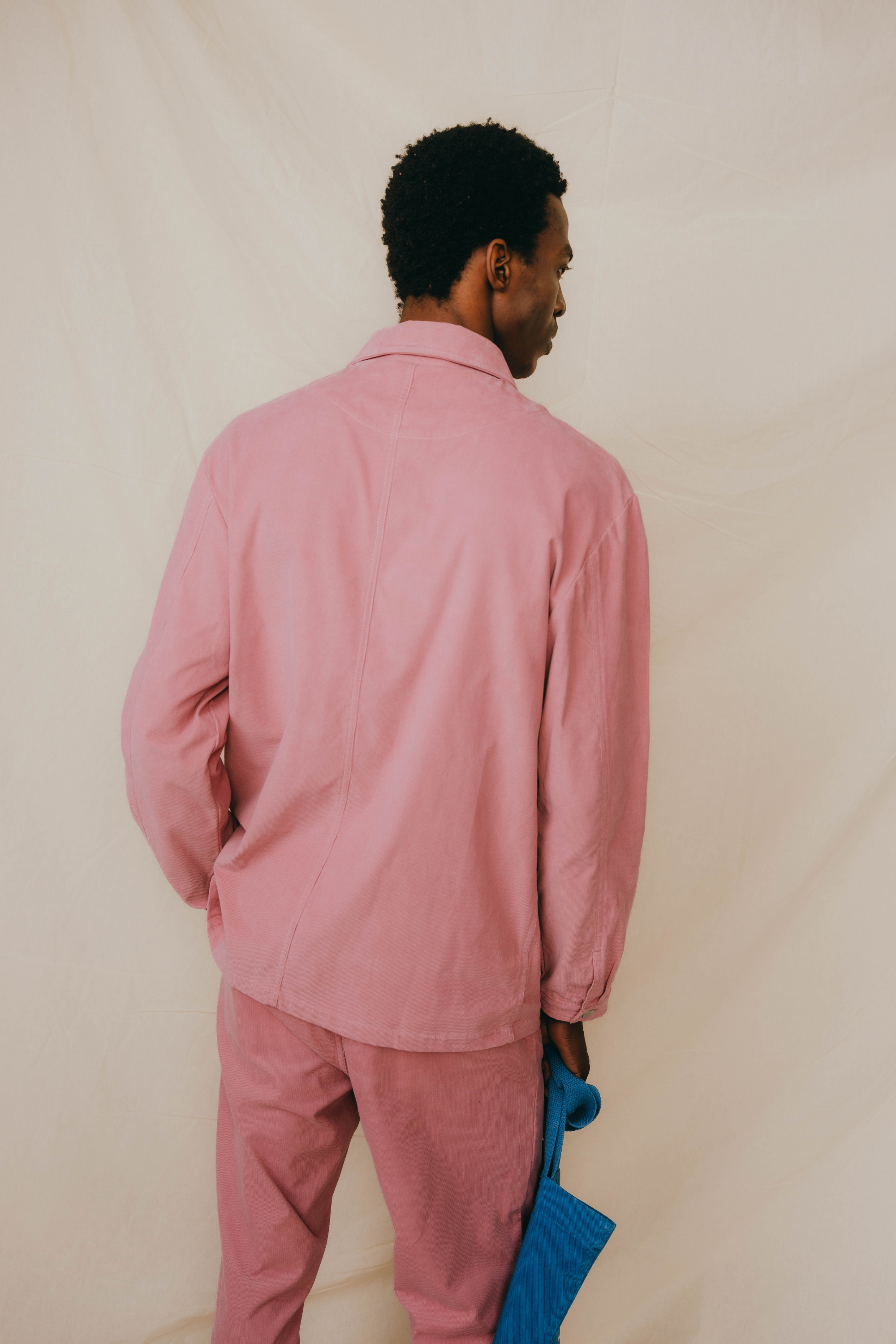 JACKET SMALL CORDS ROSE