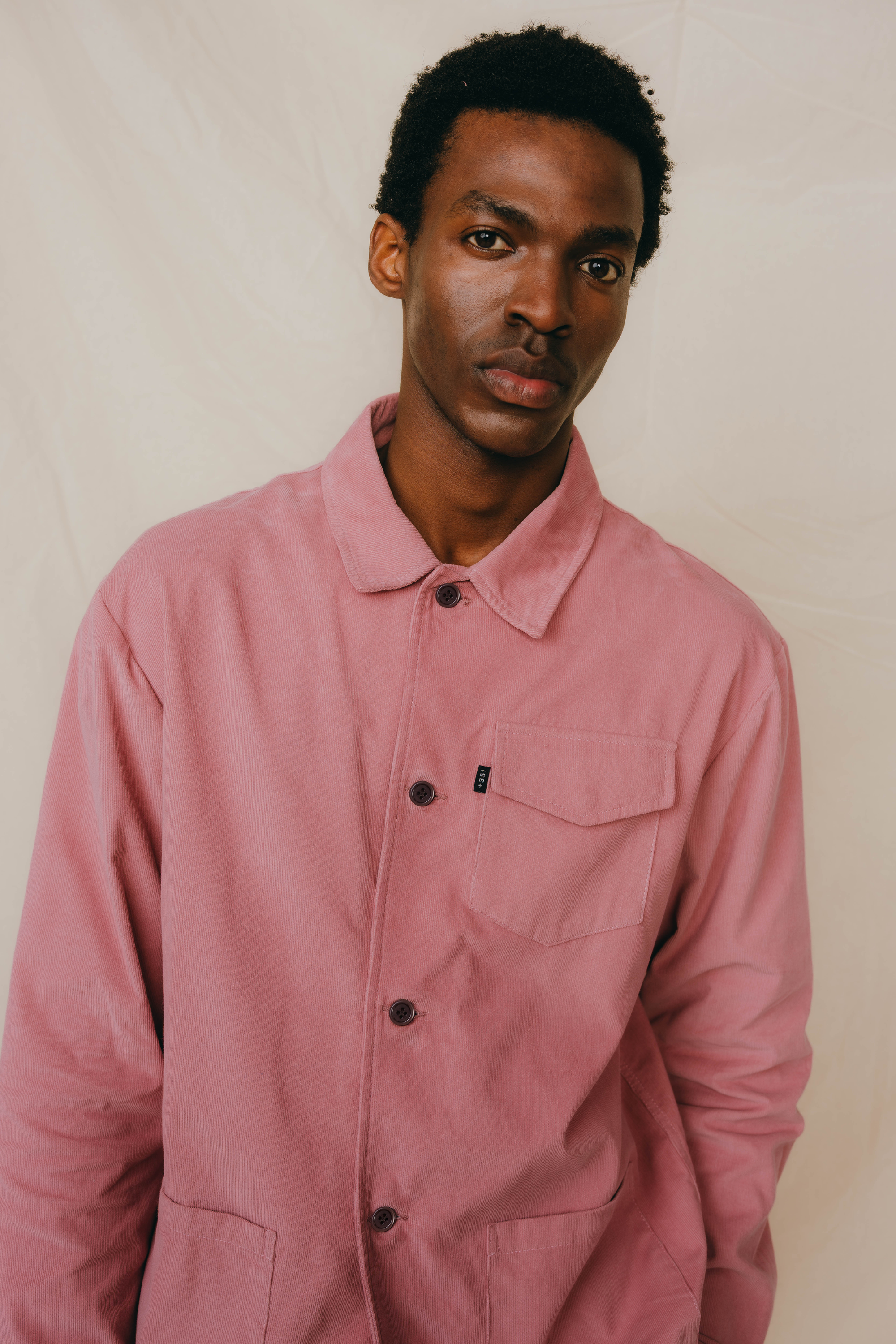 JACKET SMALL CORDS ROSE