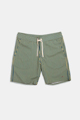 BOARDSHORT STRIPES YELLOW/BLUE
