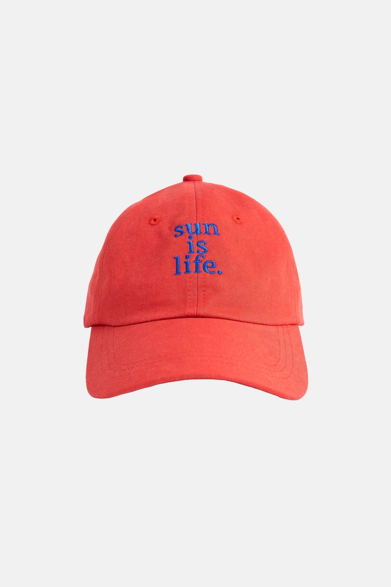 BASEBALL CAP SUN IS LIFE FRAMBOISE