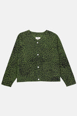 JACKET LEOPARD GREEN