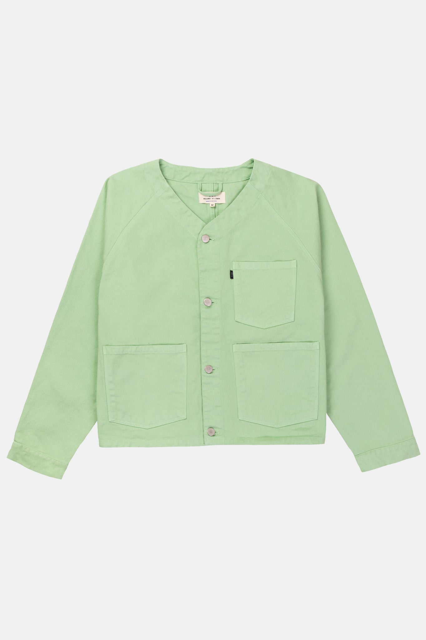 BASEBALL JACKET WATER GREEN