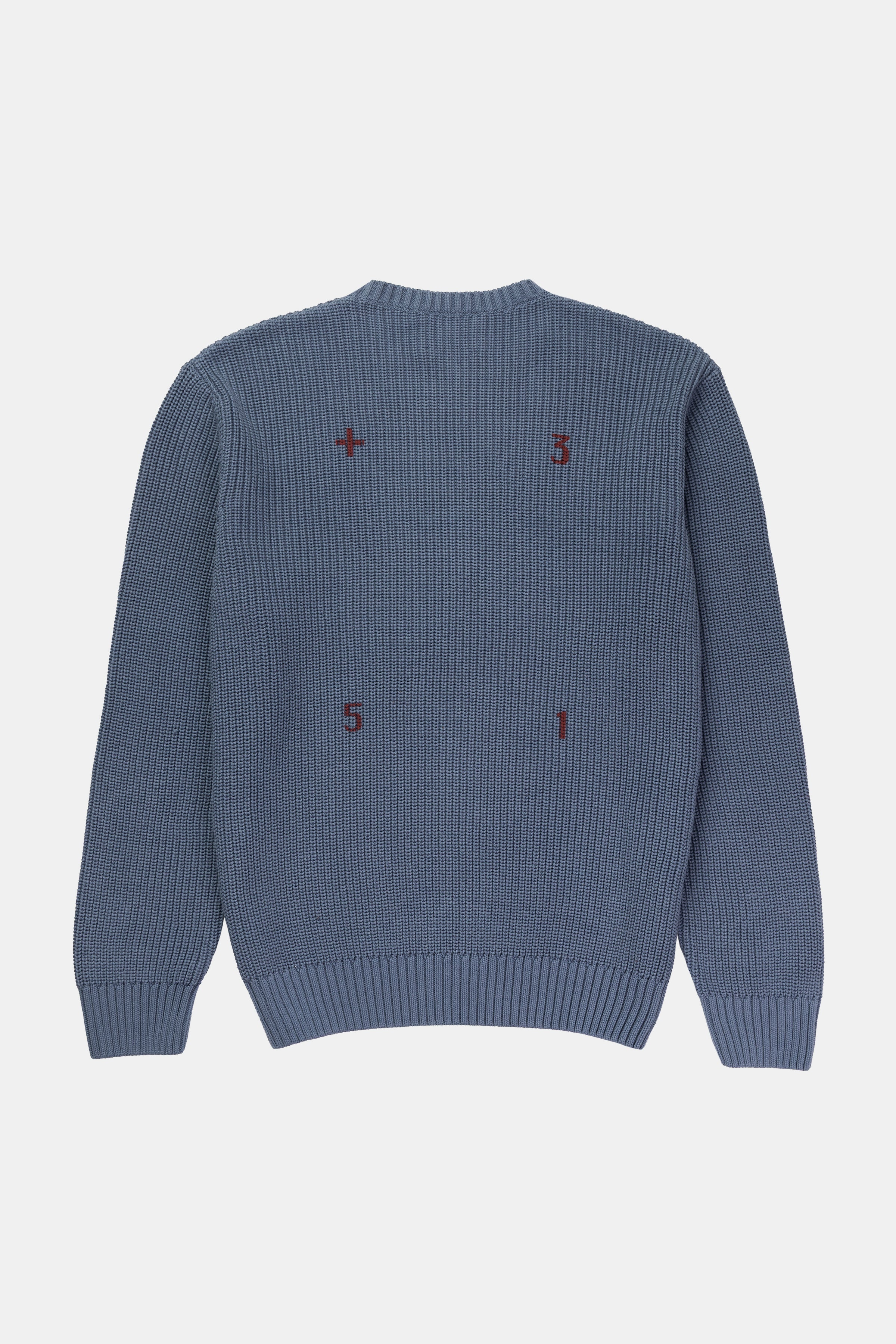 KNIT SWEATER PETROL