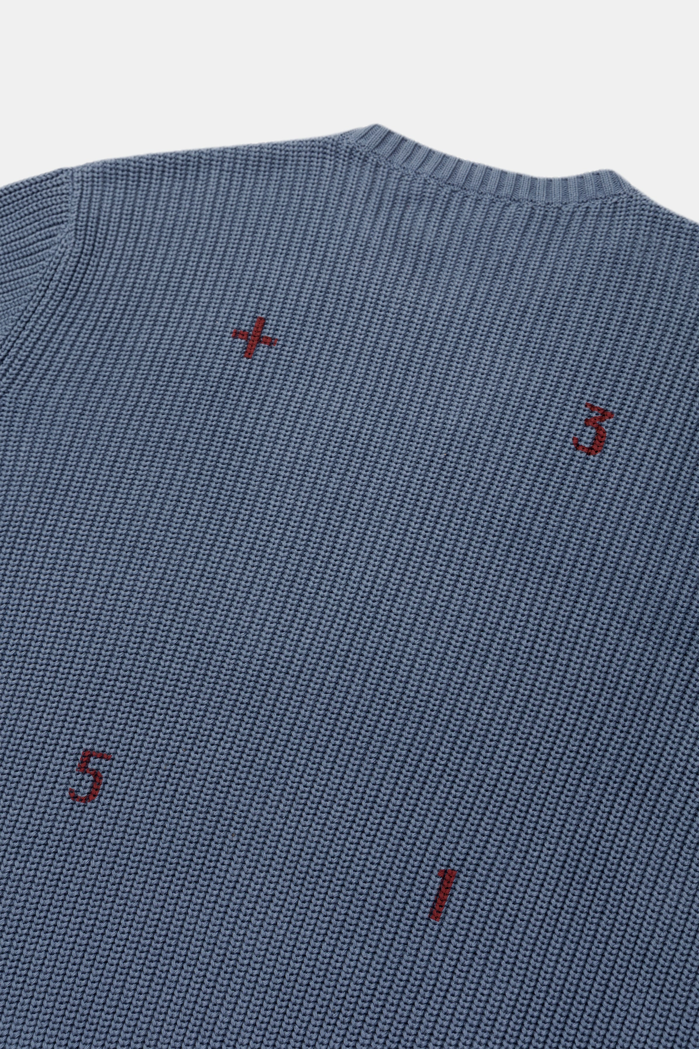 KNIT SWEATER PETROL