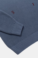 KNIT SWEATER PETROL