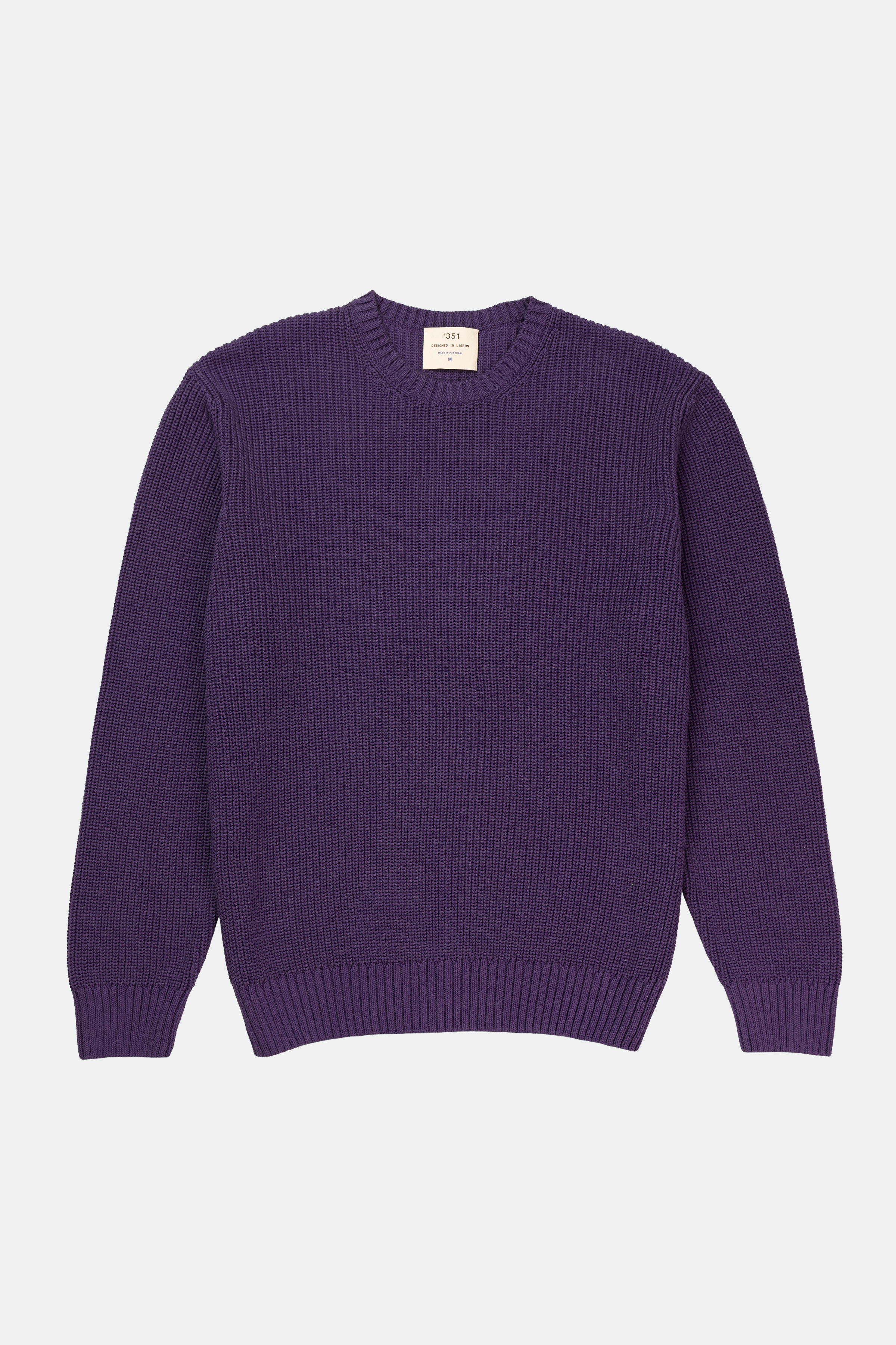KNIT SWEATER PLUM