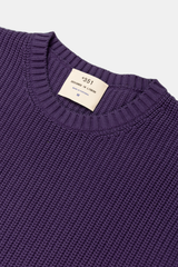 KNIT SWEATER PLUM